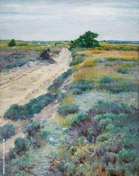 Rest by The Wayside by William Merritt Chase | Oil Painting Reproduction