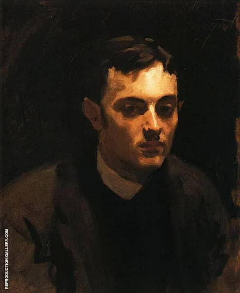 Albert de Belleroche by John Singer Sargent | Oil Painting Reproduction