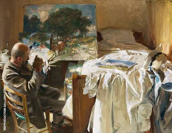 An Artist in His Studio 1904 | Oil Painting Reproduction