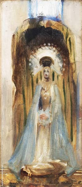 A Spanish Madonna c1879 by John Singer Sargent | Oil Painting Reproduction