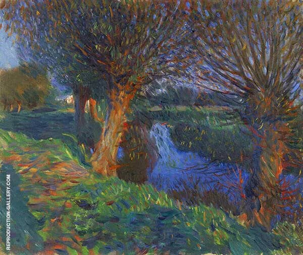 At Calcot by John Singer Sargent | Oil Painting Reproduction