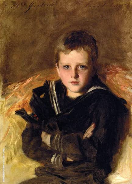 Caspar Goodrich 1887 by John Singer Sargent | Oil Painting Reproduction