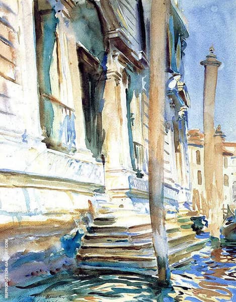 Doorway of a Venetian Palace | Oil Painting Reproduction
