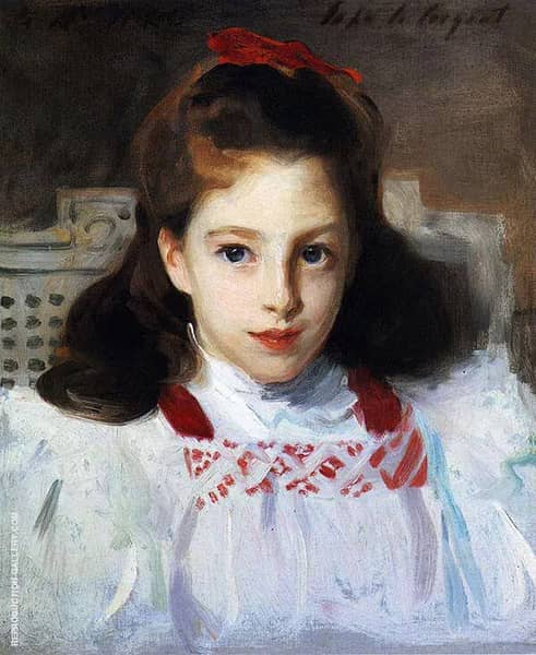 Dorothy Vickers by John Singer Sargent | Oil Painting Reproduction