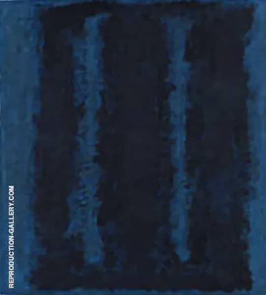 Two Blues Double by Mark Rothko (Inspired By) | Oil Painting Reproduction