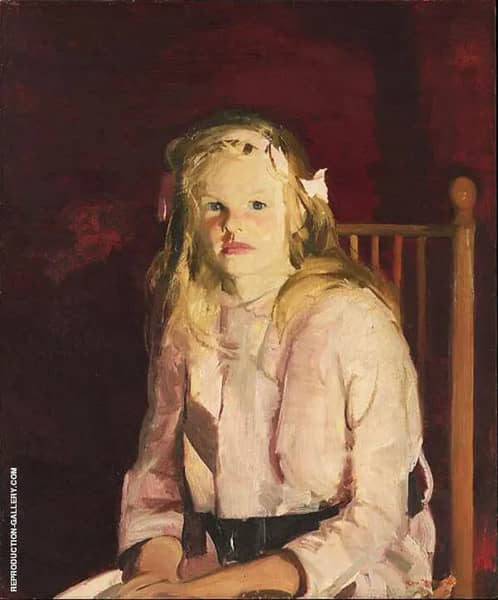 Portrait of Julie Hudson by George Bellows | Oil Painting Reproduction