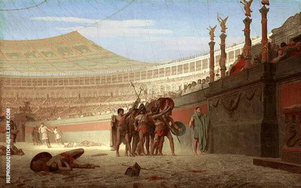 Ave Caesar Morituri Te Salutant | Oil Painting Reproduction