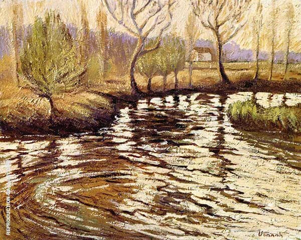 Early Morning on The River | Oil Painting Reproduction