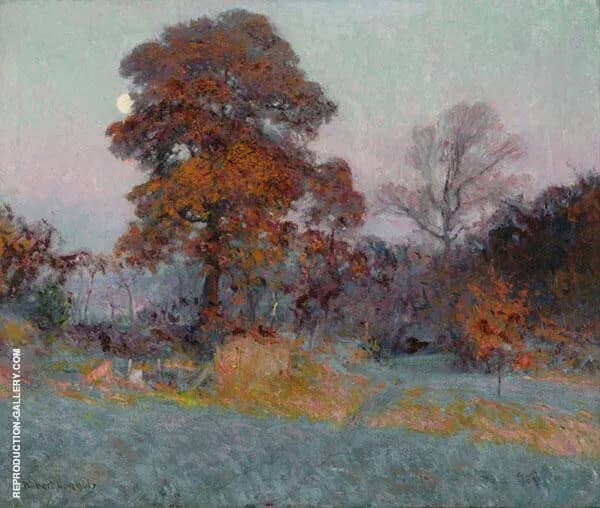 Frosty Morning 1904 by Robert William Vonnoh | Oil Painting Reproduction