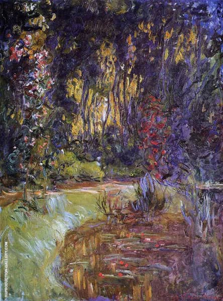 Water Lily Pond 2 by Claude Monet | Oil Painting Reproduction
