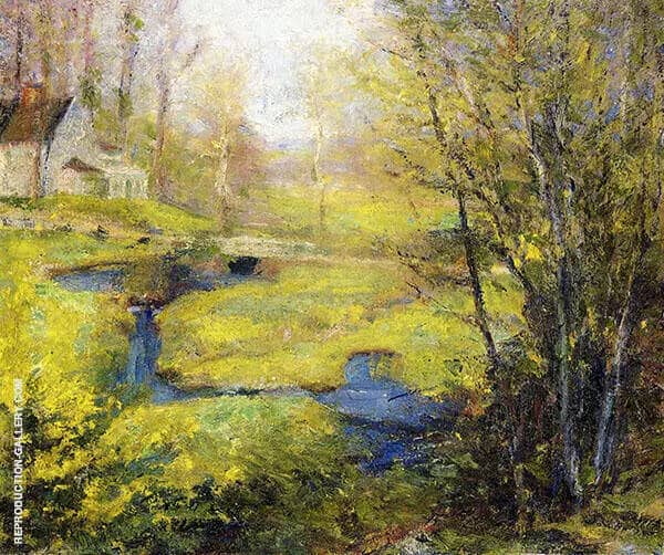Springtime by Robert William Vonnoh | Oil Painting Reproduction