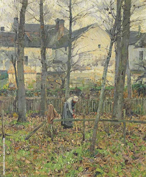 Study for November by Robert William Vonnoh | Oil Painting Reproduction