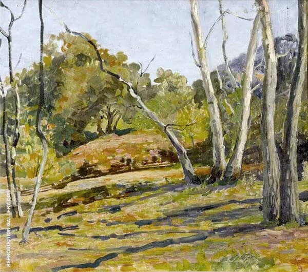 Irvine Park by Walter Elmer Schofield | Oil Painting Reproduction