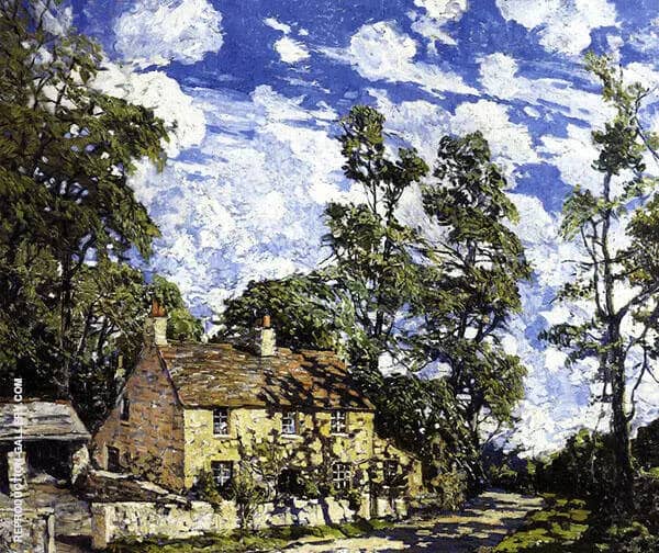 June Morning 1923 by Walter Elmer Schofield | Oil Painting Reproduction