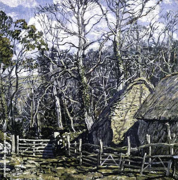 The Hayricks 1940 by Walter Elmer Schofield | Oil Painting Reproduction