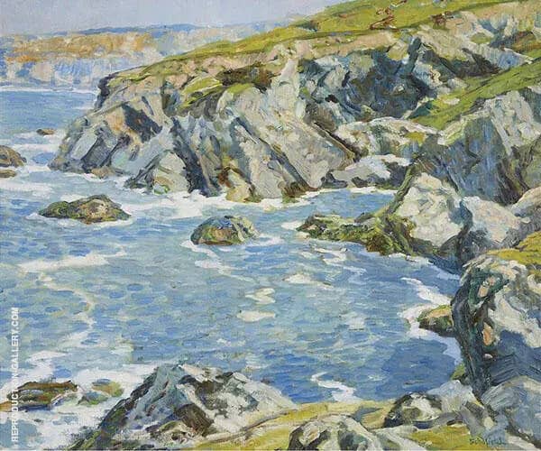 Woods Cove Laguna Beach | Oil Painting Reproduction
