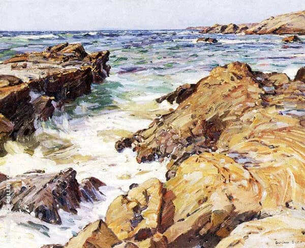 Under Blue Sky by George Gardner Symons | Oil Painting Reproduction