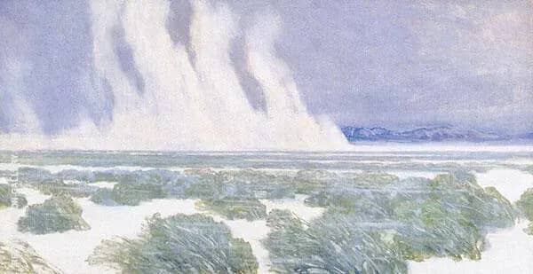 Sand Specters Death Valley by Fernand Lungren | Oil Painting Reproduction