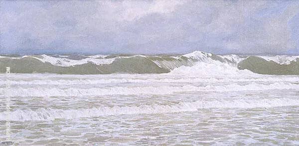 Surf after Storm by Fernand Lungren | Oil Painting Reproduction