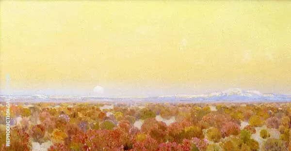 The Carpet of The Desert also known as Evening | Oil Painting Reproduction