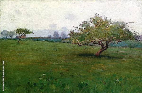 Study for a Field Kerlaouen | Oil Painting Reproduction