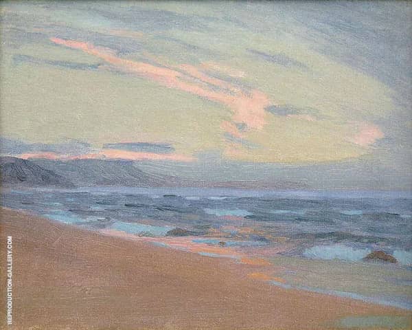 Sunset at Gay Head Marthas Vinyard | Oil Painting Reproduction
