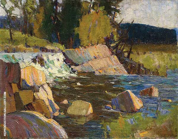 Little Falls by Tom Thomson | Oil Painting Reproduction