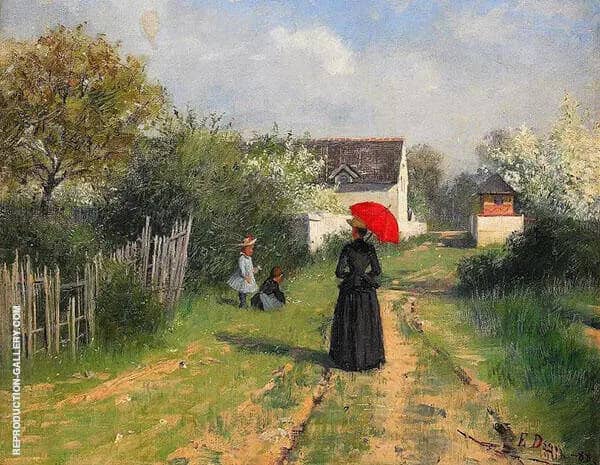 Going to Church | Oil Painting Reproduction