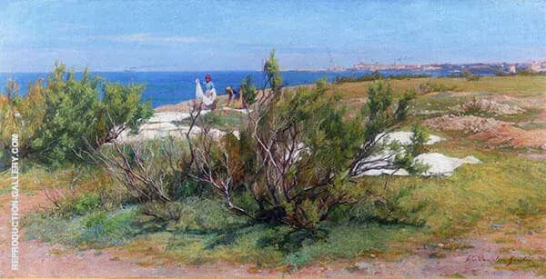 Italian Washerwomen | Oil Painting Reproduction