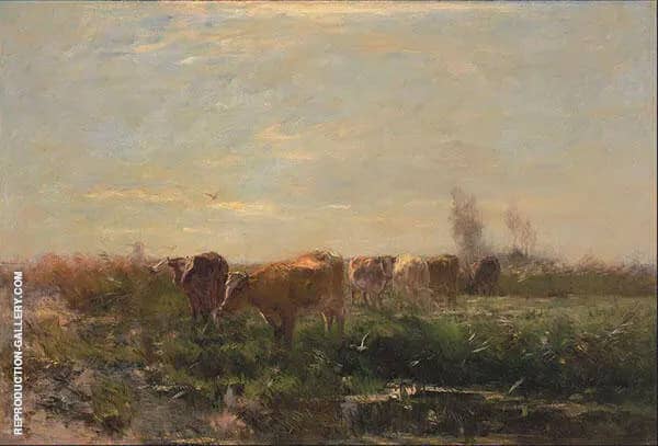 Early Morning by Willem Maris | Oil Painting Reproduction