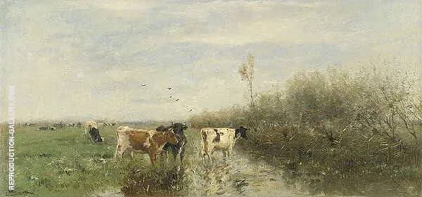Landscape with a Herd of Cattle | Oil Painting Reproduction