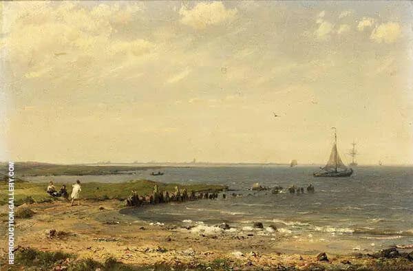 Unloading The Catch | Oil Painting Reproduction