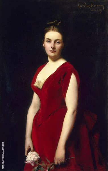 Portrait of Anna Obolenskaya | Oil Painting Reproduction