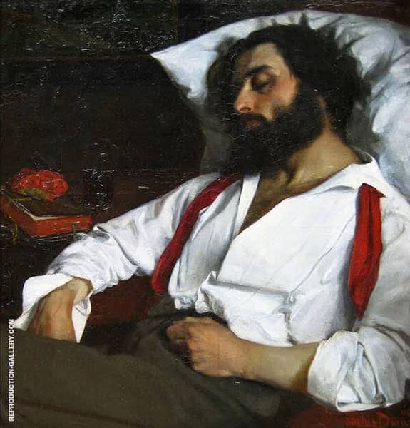Sleeping Man 1861 | Oil Painting Reproduction