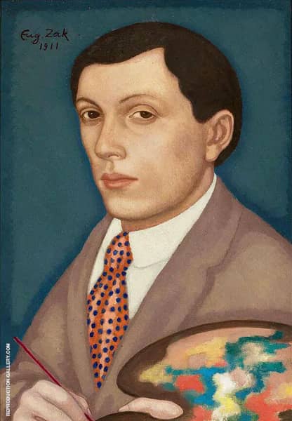 Self Portrait by Eugene Zak | Oil Painting Reproduction
