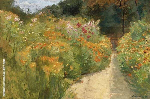Flower Shrubs in Wannsee Garden | Oil Painting Reproduction