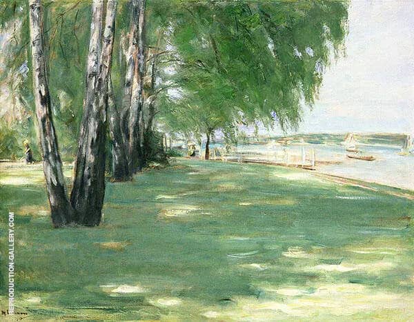 The Garden of The Artist in Wannsee | Oil Painting Reproduction