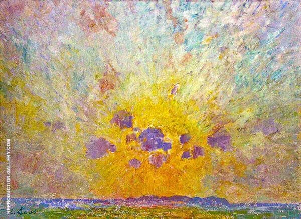 Sunglow by Emile Claus | Oil Painting Reproduction