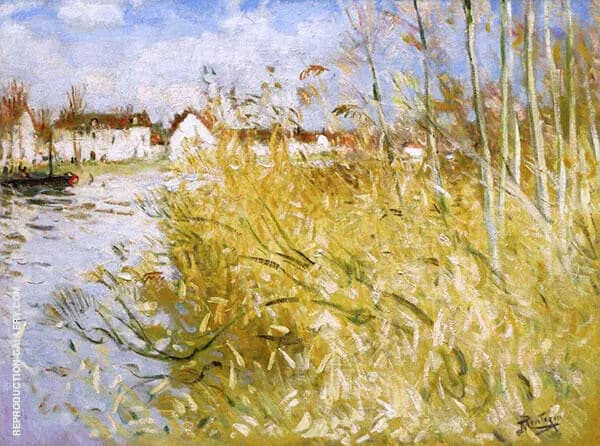 Autum in Miss sur Yonne | Oil Painting Reproduction