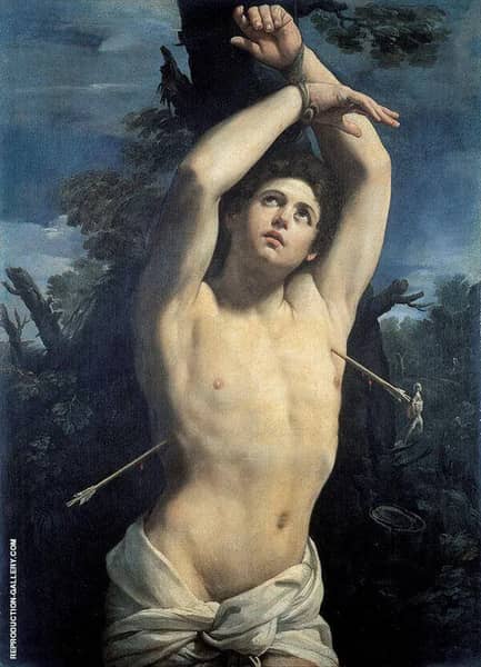 Saint Sebastian 1615 by Guido Reni | Oil Painting Reproduction