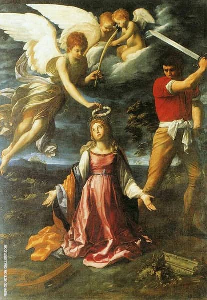 The Martyrdom of Saint Catherine of Alexandria 1604 | Oil Painting Reproduction