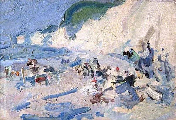 Berneval 1904 by Samuel John Peploe | Oil Painting Reproduction
