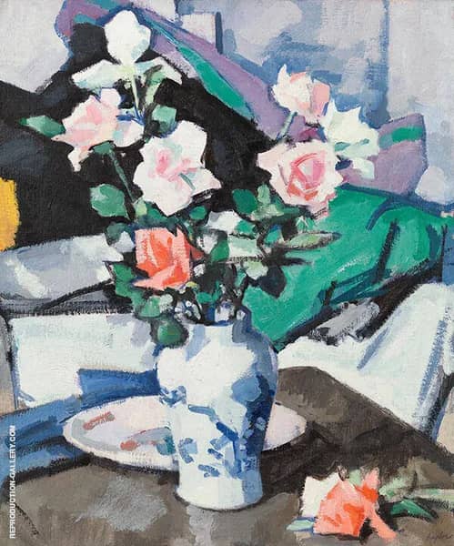 Roses by Samuel John Peploe | Oil Painting Reproduction
