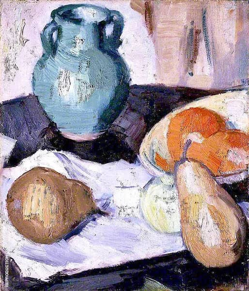 The Green Jar by Samuel John Peploe | Oil Painting Reproduction