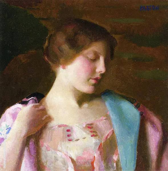 Study for Bellissima by William Paxton | Oil Painting Reproduction