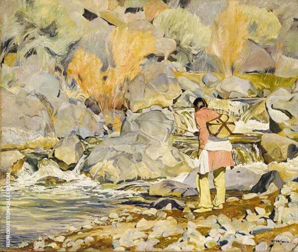 Them 1928 by Walter Ufer | Oil Painting Reproduction