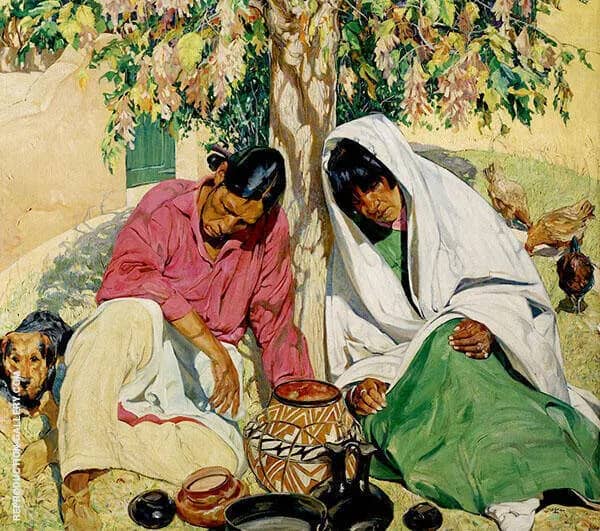 Autumn 1919 by Walter Ufer | Oil Painting Reproduction