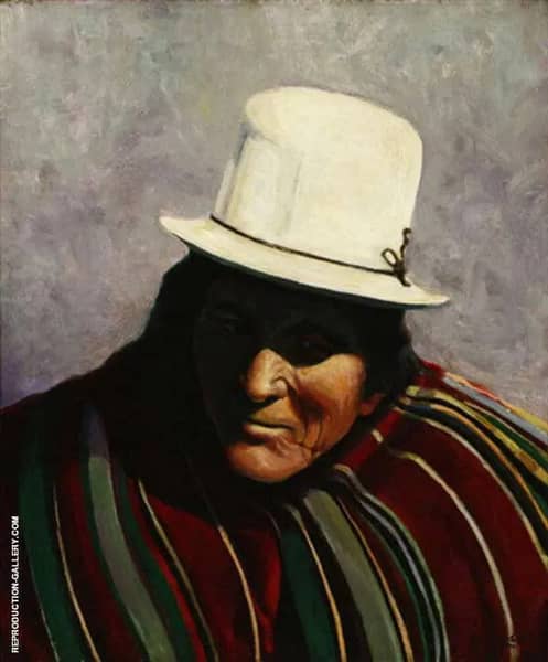 Taos Medicine Man by Walter Ufer | Oil Painting Reproduction