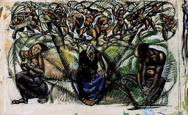 Life c1919 by Vilmos aba-Novak | Oil Painting Reproduction