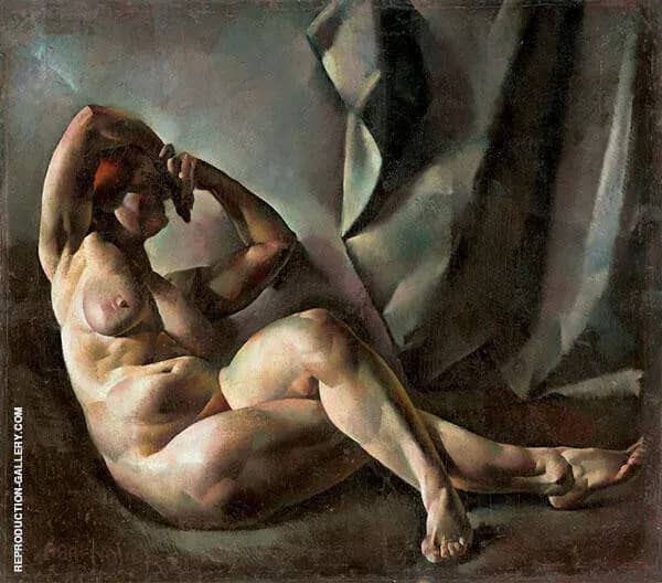 Nude Study by Vilmos aba-Novak | Oil Painting Reproduction